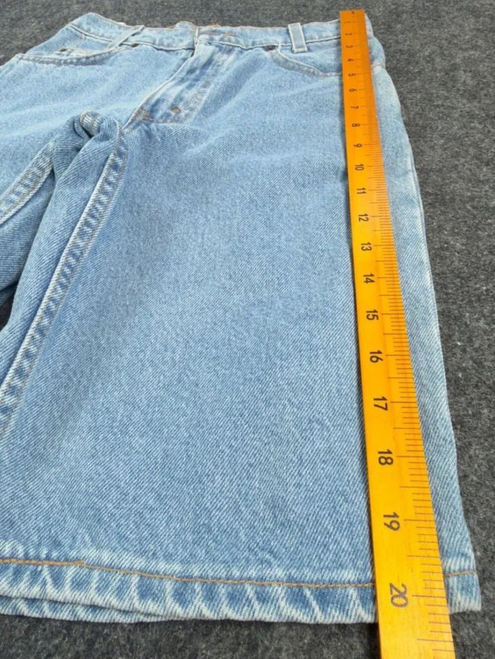 Levi's 550 Vintage 90s Light Blue Cotton Relaxed Shorts W27